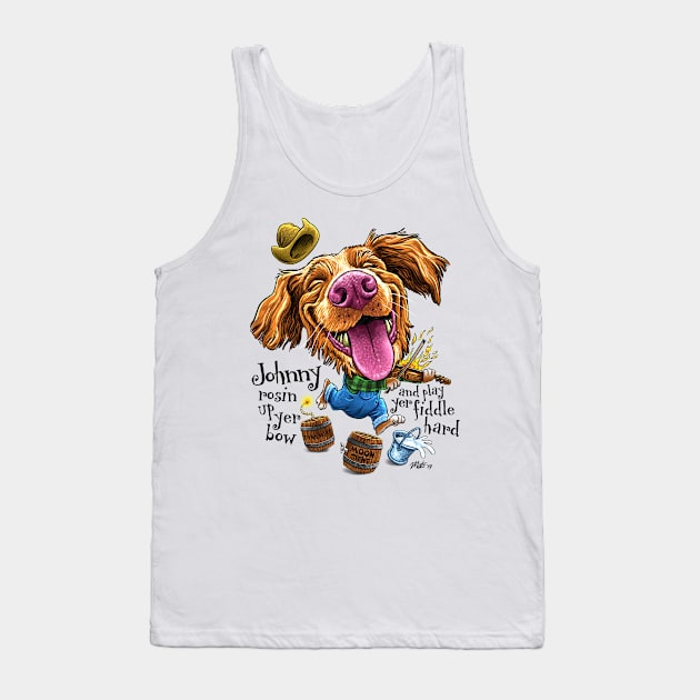 Hot Diggity Dog Tank Top by Motzart